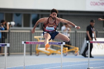 پایان کار مهدی پیرجهان در قهرمانی آسیا با رتبه پنجم