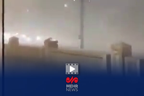 طوفان نادر اسکندریه مصر را در هم کوبید