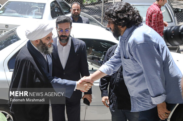 بازدیدحجت‌الاسلام محمد قمی ازمحل آزمون استخدامی سازمان تبلیغات اسلامی
