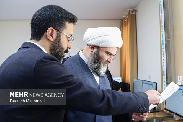 بازدیدحجت‌الاسلام محمد قمی ازمحل آزمون استخدامی سازمان تبلیغات اسلامی