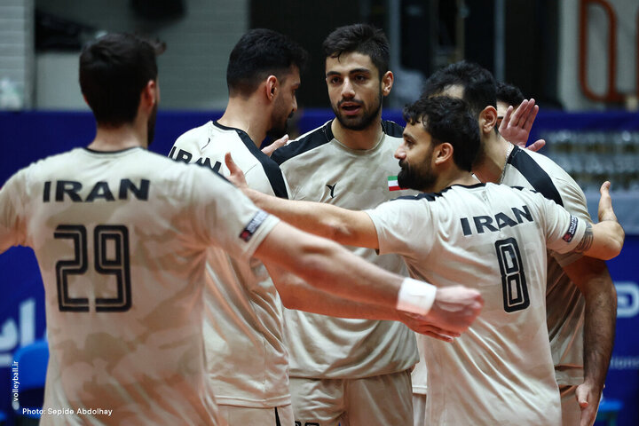 Iran volleyball beat Italy in friendly