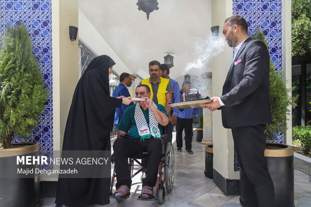 اعزام جانبازان دفاع مقدس به عتبات عالیات