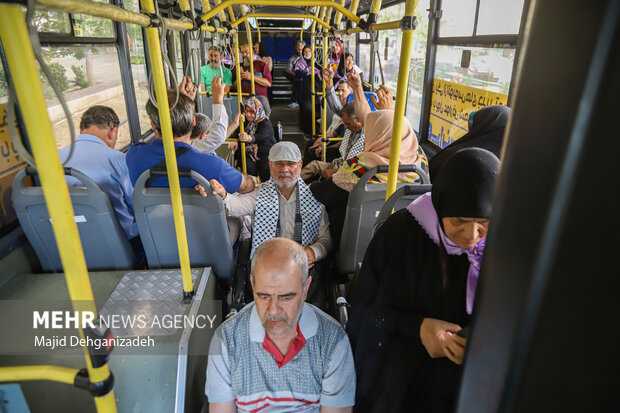 اعزام جانبازان دفاع مقدس به عتبات عالیات