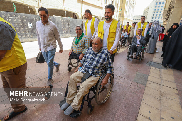 اعزام جانبازان دفاع مقدس به عتبات عالیات
