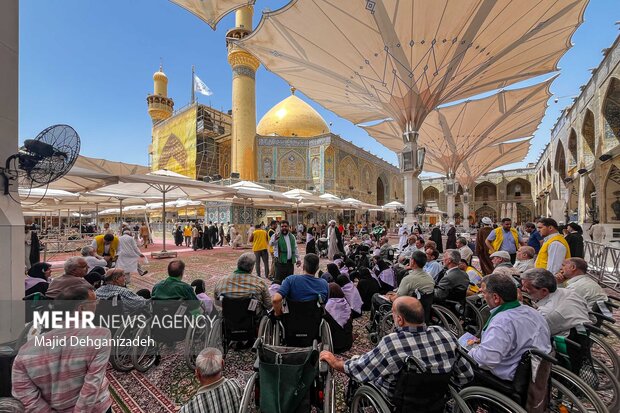 اعزام جانبازان دفاع مقدس به عتبات عالیات