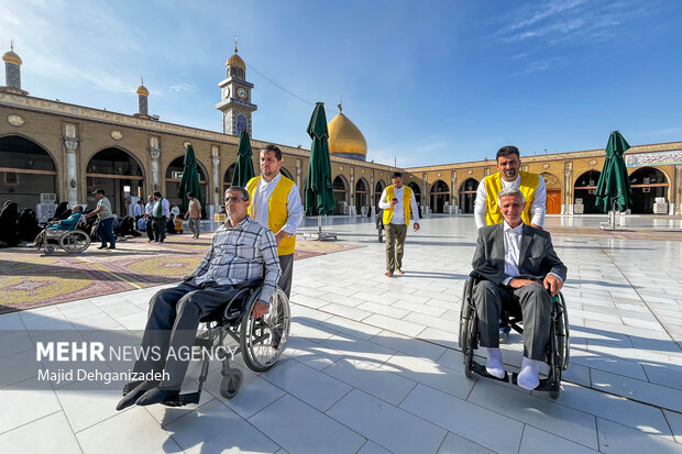 اعزام جانبازان دفاع مقدس به عتبات عالیات