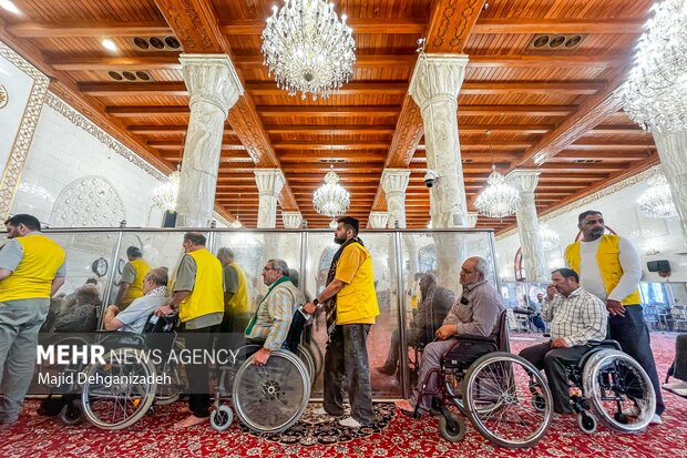اعزام جانبازان دفاع مقدس به عتبات عالیات
