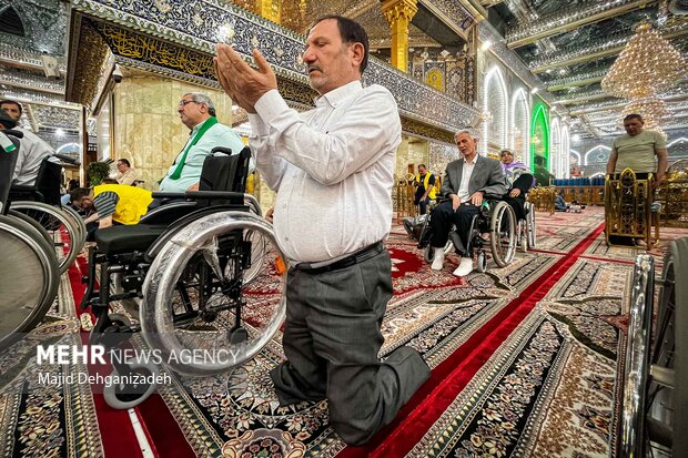 اعزام جانبازان دفاع مقدس به عتبات عالیات