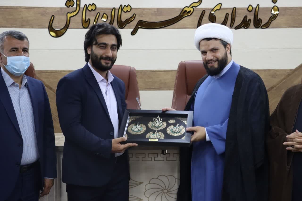 سفر یک روزه مدیرکل تبلیغات اسلامی گیلان به تالش