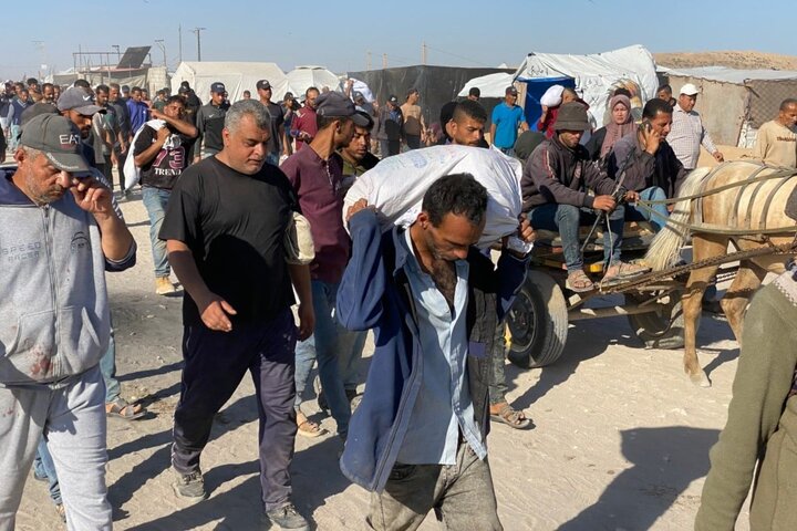افزایش شمار شهدای فلسطینی منتظر دریافت کمکهای بشردوستانه