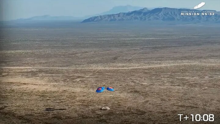 بلواوریجین ۶ نفر را به مرز فضا برد