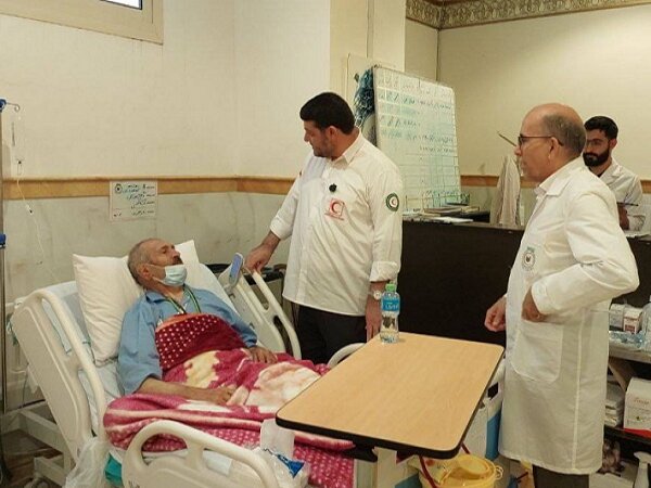 رضایت بیماران، جلوه تعهد و خدمت هلال‌احمر به زائران است