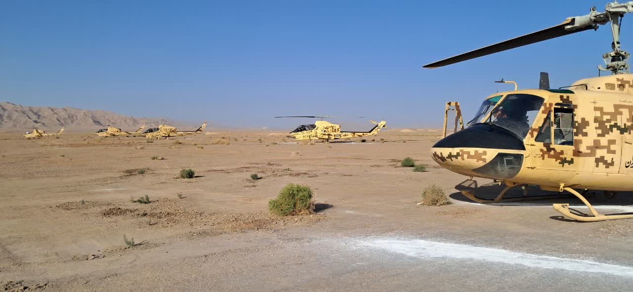 خلبانان برگزیده هوانیروز کشور در اصفهان رقابت کردند