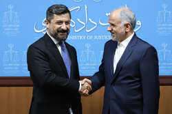 دیدار وزرای دادگستری ایران و عراق
