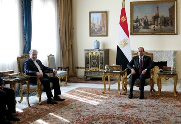 Erakçi, Mısır Cumhurbaşkanı Sisi ile görüştü