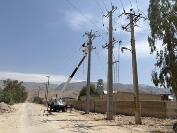خط جدید برق شهرستان داراب وارد مدار بهره برداری شد