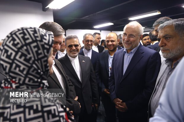 بازدید رئیس مجلس شورای اسلامی از مرکز فناوری ایران در کاراکاس