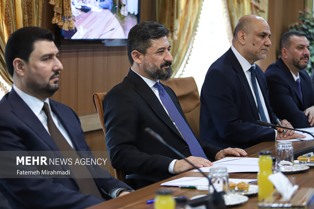 وزير العدل الإيراني يستقبل نظيره العراقي
