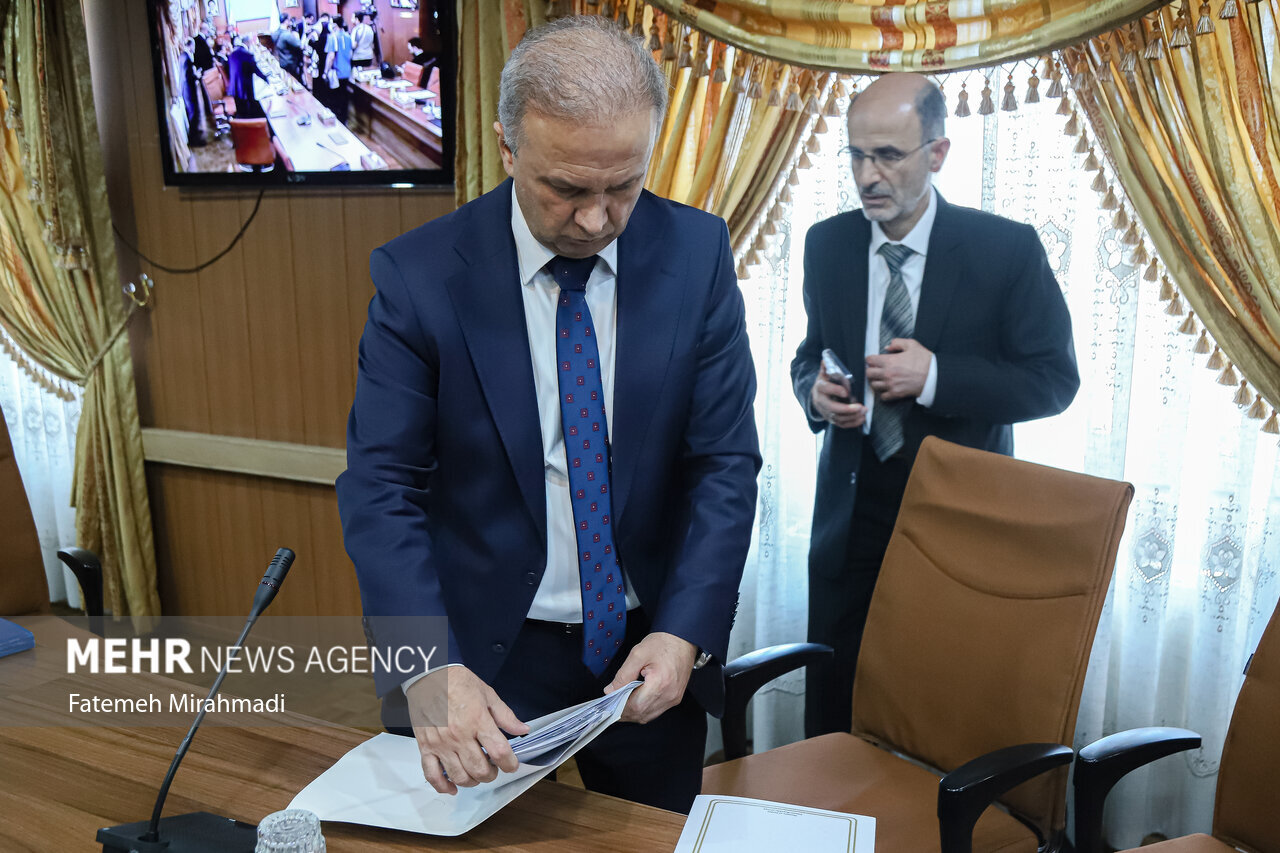 وزير العدل الإيراني يستقبل نظيره العراقي