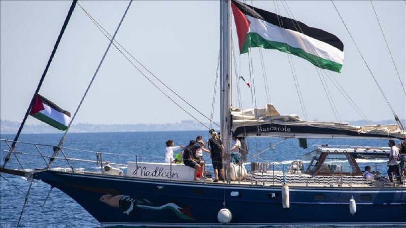 كشتي،فلسطين،مادلين،غزه،بندر،اقدامي،صهيونيستي،رژيم،حمله،هدف