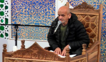 استاد محمدعلی ذاکری قاری روشندل و پیشکسوت فارس درگذشت