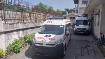 الحاق یک دستگاه آمبولانس به ناوگان اورژانس ۱۱۵ بندرانزلی