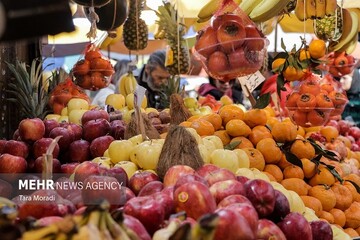 قیمت میوه در میادین میوه و تره بار تهران اعلام شد