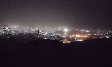 تصاویر اختصاصی مهر از شبِ خاکستری بجنورد