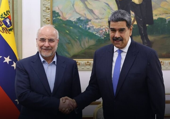 Ghalibaf holds talks with Venezuela's Maduro in Latin America