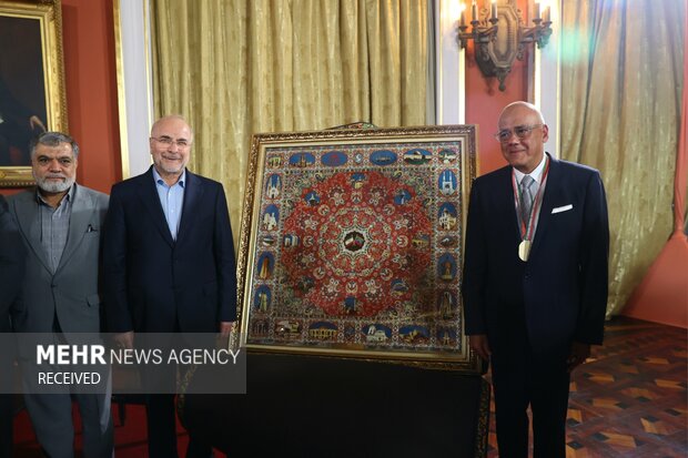 Iran’s Parl. Speaker Ghalibaf's meeting in Venezuela
