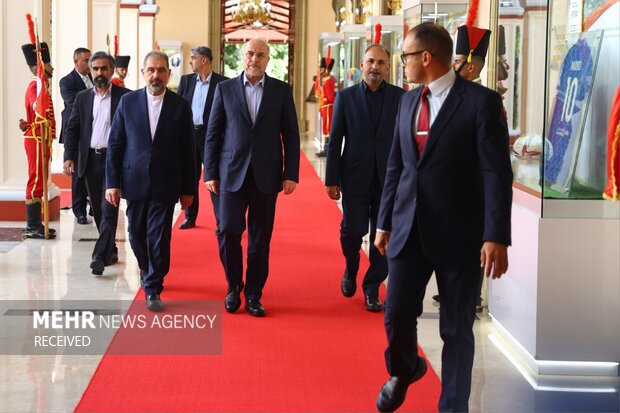 Iran’s Parl. Speaker Ghalibaf's meeting in Venezuela
