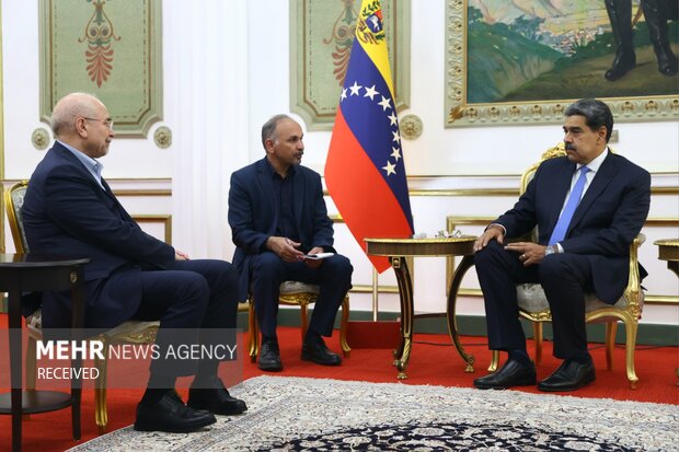 Iran’s Parl. Speaker Ghalibaf's meeting in Venezuela
