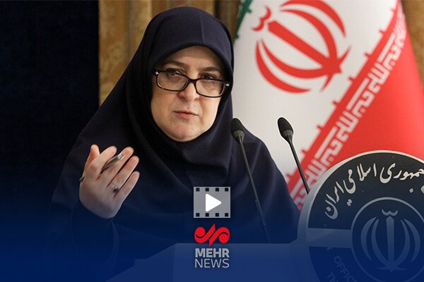 یک دقیقه سکوت به خاطر شهدای غزه در نشست خبری سخنگوی دولت