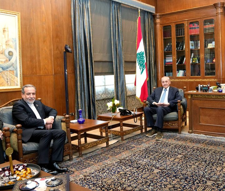 عراقچی با رئیس پارلمان لبنان دیدار و گفتگو کرد