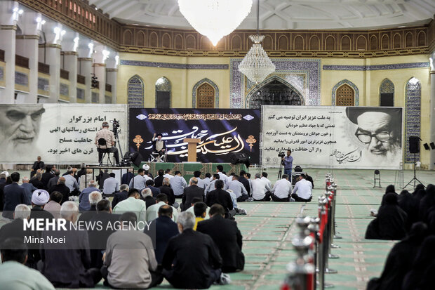 سالگرد ارتحال امام خمینی (ره) در مصلای تبریز
