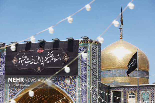 محرم در حرم؛ سینهزنی ماندگار شاهرودیها در حرم رضوی