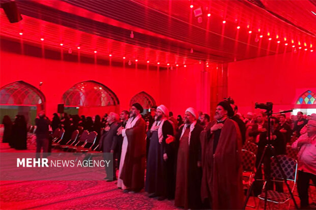 عزاداری شام شهادت امام محمدباقر(ع) با حضور رئیس سازمان تبلیغات اسلامی