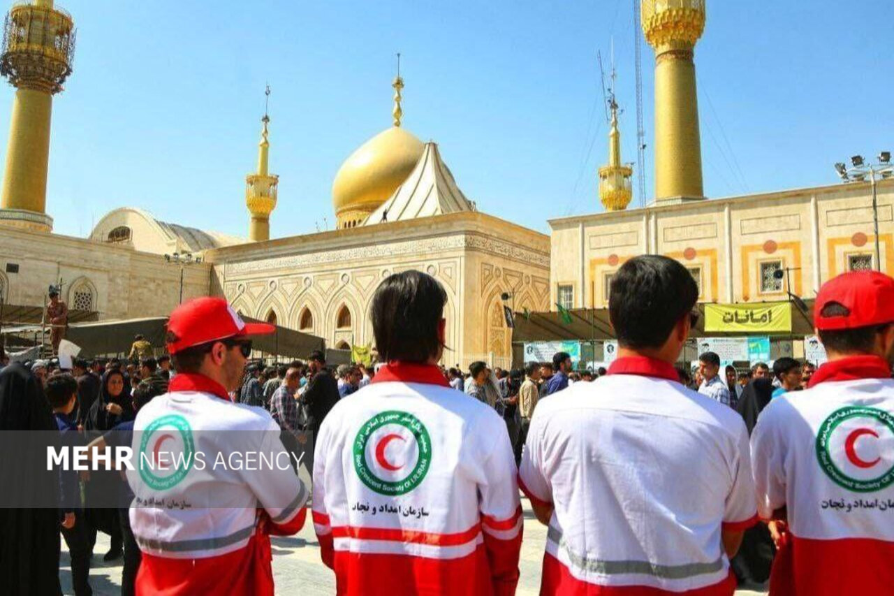 مراسم،استان،تهران،حضور،عملياتي،جمعيت،فتحي،احمر،هلال،نفر،مستق ...