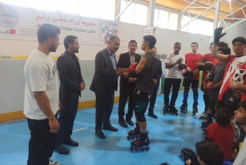 اسكيت،قم،حضور،ملي،تيم،اردو،جوانان،عنوان،كشور