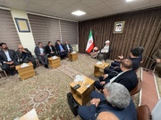 نشست وزیر صمت با نماینده ولی فقیه در کردستان