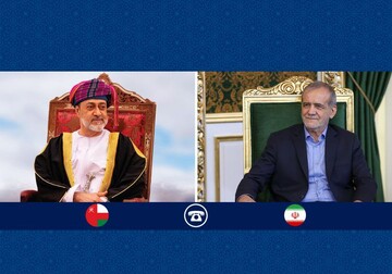 Umman Sultanı'ndan Pezeşkiyan'a bayram telefonu