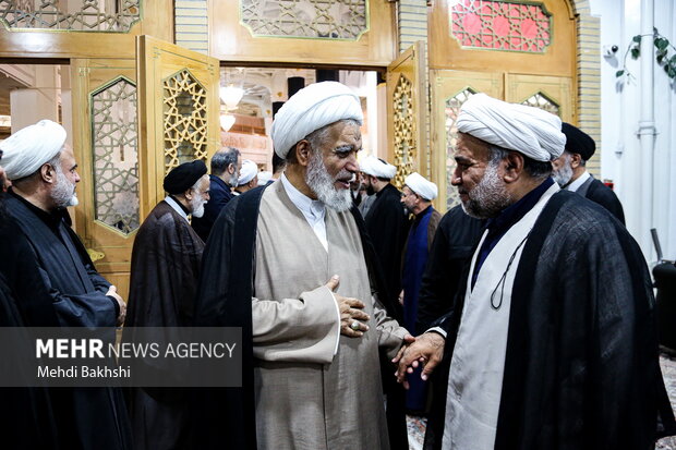 بزرگداشت سالگرد ارتحال امام خمینی(ره) در حرم حضرت معصومه (س)