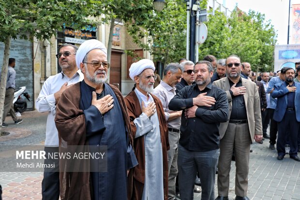 دسته عزاداری سالگرد ارتحال امام خمینی (ره) در زنجان