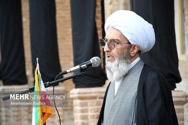 مراسم ارتحال امام خمینی ره در حوزه علمیه سفیران بیرجند