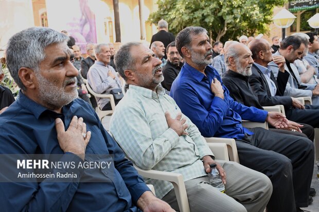 مراسم ارتحال امام خمینی ره در حوزه علمیه سفیران بیرجند