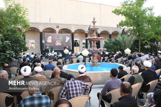 مراسم ارتحال امام خمینی ره در حوزه علمیه سفیران بیرجند