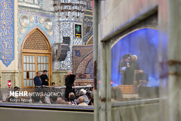 مراسم سالگرد ارتحال امام خمینی (ره) در حرم امام رضا(ع)