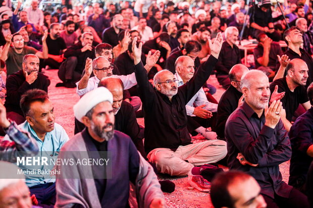 اجتماع لبیک یا حسین(ع) در حرم حضرت معصومه (س)