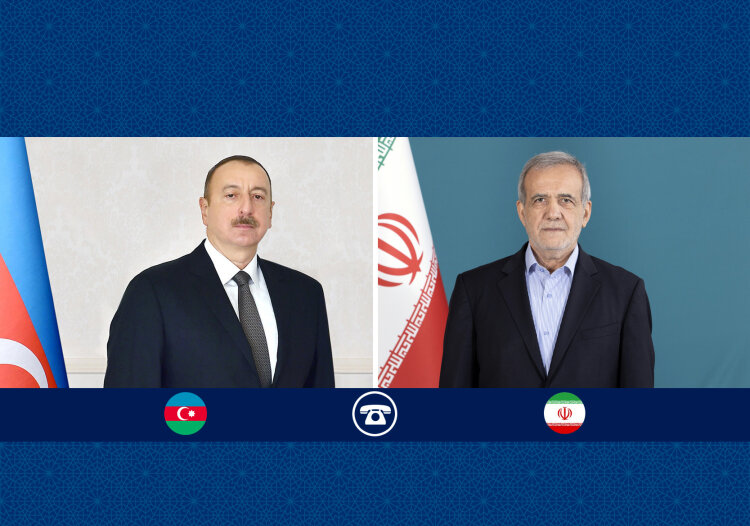تاکید رؤسای جمهور ایران و آذربایجان بر تعمیق روابط برادرانه