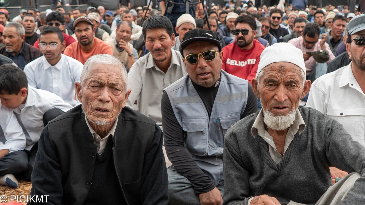کارگل میں امام باقر ع کے یوم شہادت اور امام خمینی کی برسی کی مناسبت سے عظیم اجتماع